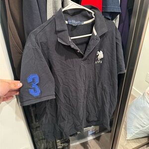 vintage US POLO assassin button up tee